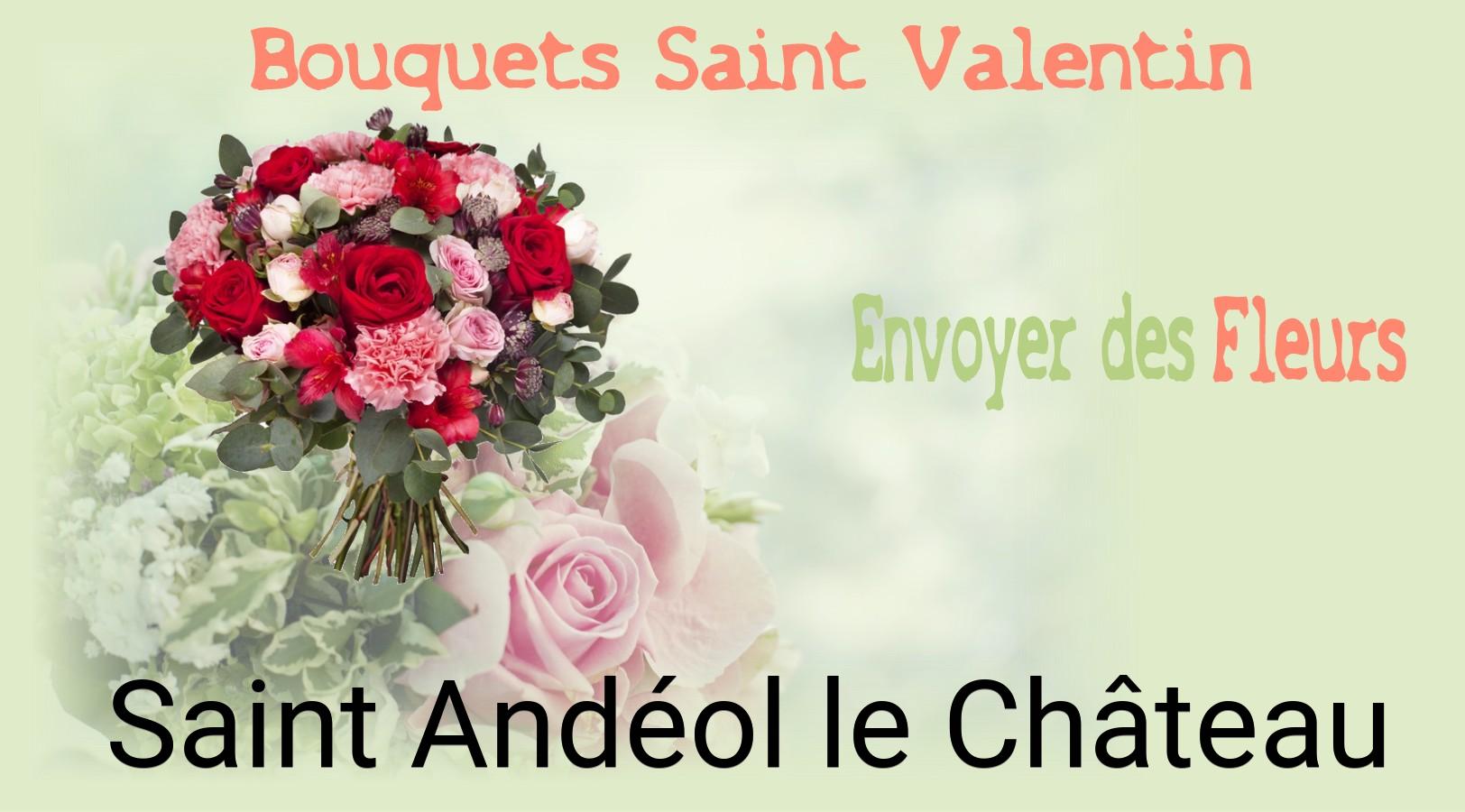 Roses de Saint-Valentin livrées à Saint-Andéol-le-Château